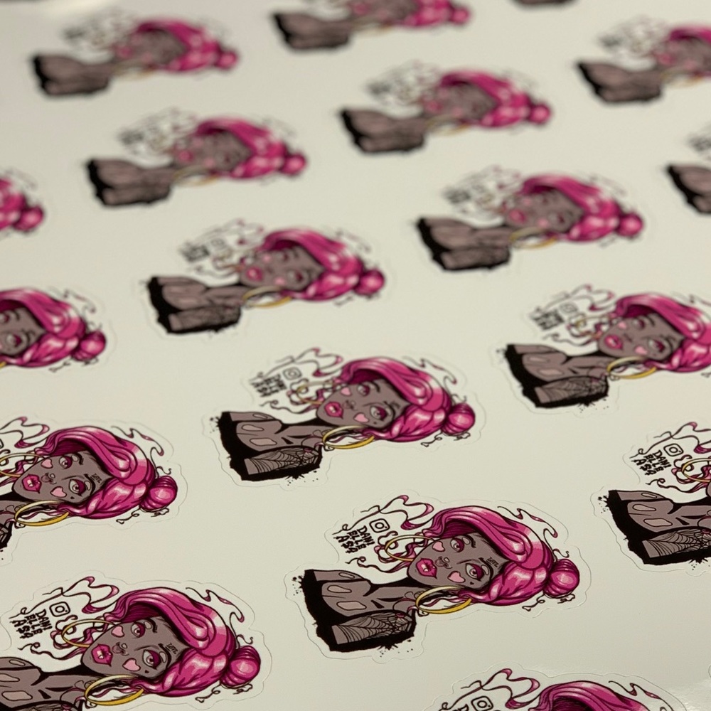 danielleas4 limited edition pink hair racer tank - Picture 6 of 6